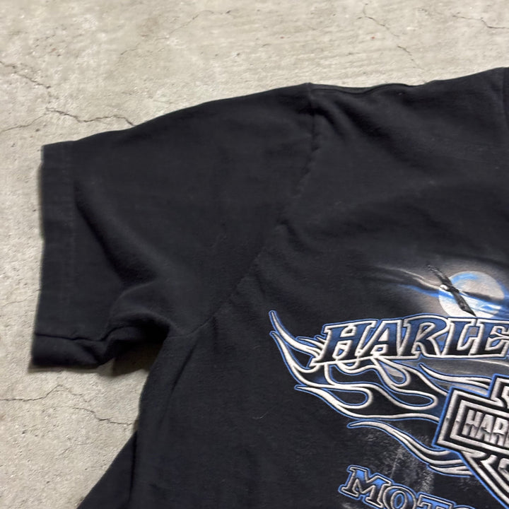 古着 USA製 Harley-Davidson/ハーレーダビッドソン/ プリントTシャツ/ サイズM