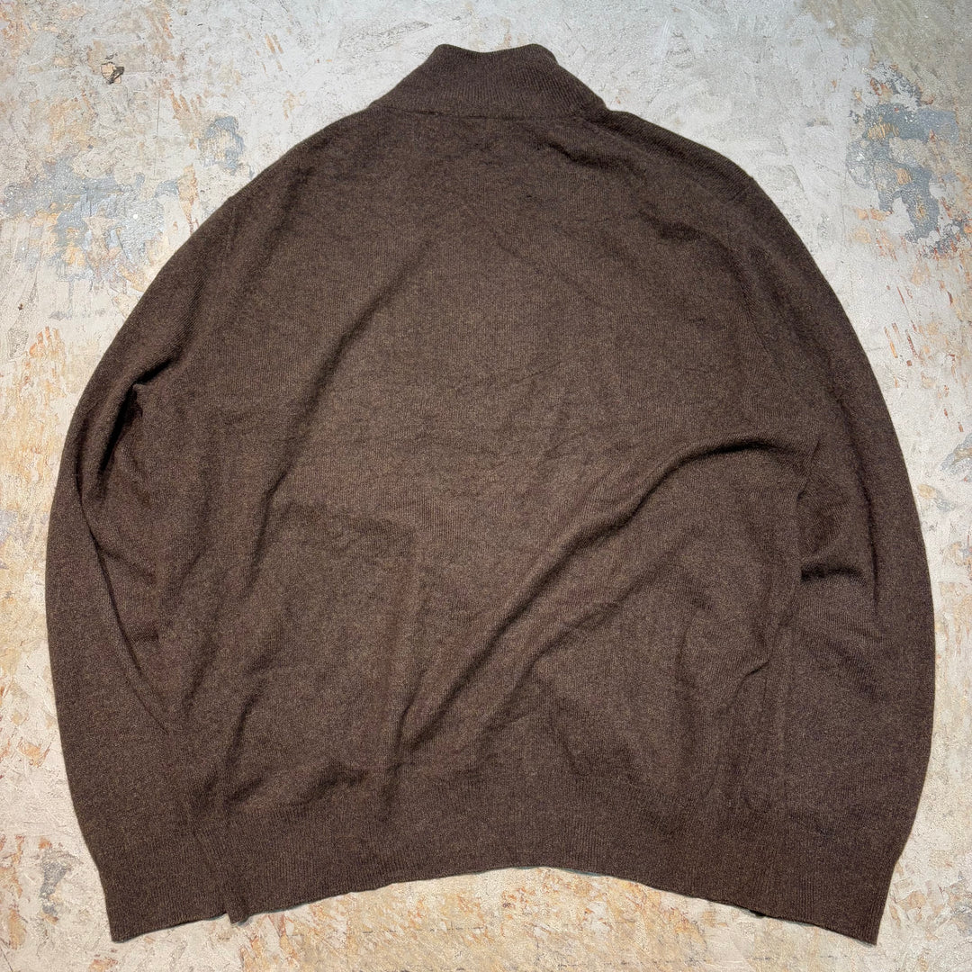 Used clothing POLO by Ralph Lauren/ Polo Ralph Lauren/ Half zip knit sweater/ Size XL