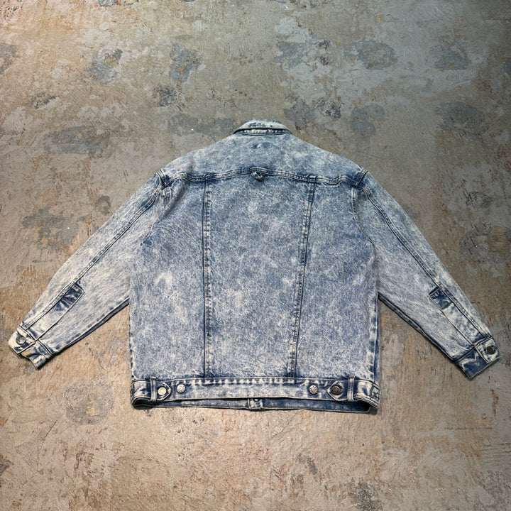二手衣USA制CALVIN KLEIN SPORT/卡尔文克莱恩线/牛仔夹克/牛仔服/尺寸M