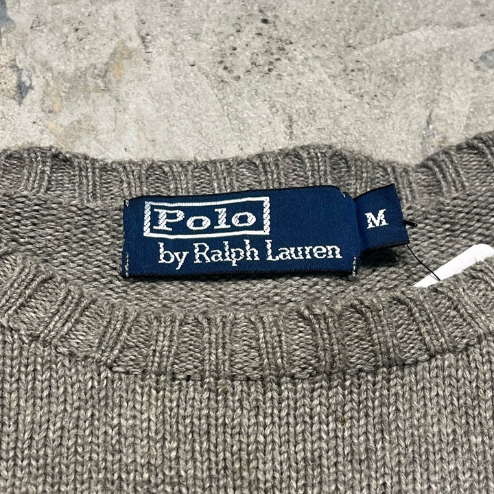 Ralph Lauren/ Polo Ralph Lauren/ Crew Neck Knit Sweater/ Size M의 사용 의류 폴로