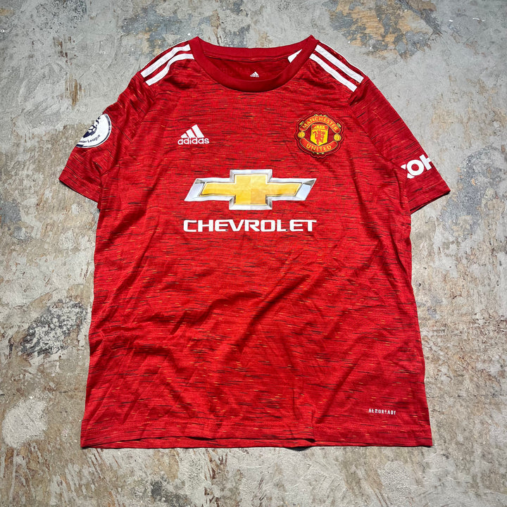 #4476 古着 Adidas/アディダス/MANCHESTER UNITED/マンチェスター ユナイテッド/Football/フットボール/AL-JAAFARY/エルシャーラウィ/サイズM