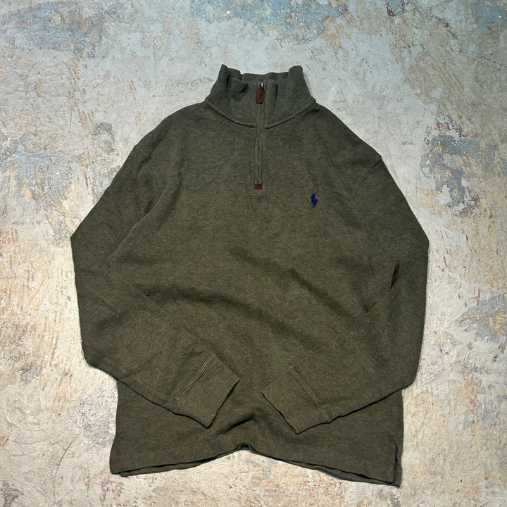 旧衣POLO by Ralph Lauren/ POLO Ralph Lauren/半拉链针织毛衣/尺寸S