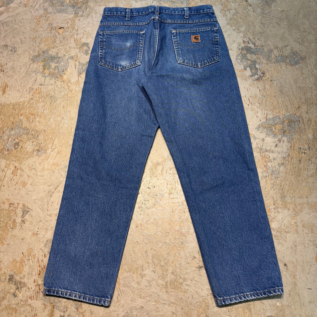 Used clothing Carhartt/ Denim pants/ Actual size 32 x 28