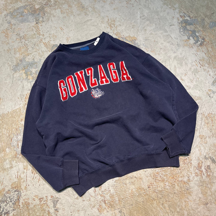 #4132 古着 Unknow/Crew Neck weat/クルーネックスウェット/GONZAGA/サイズXL