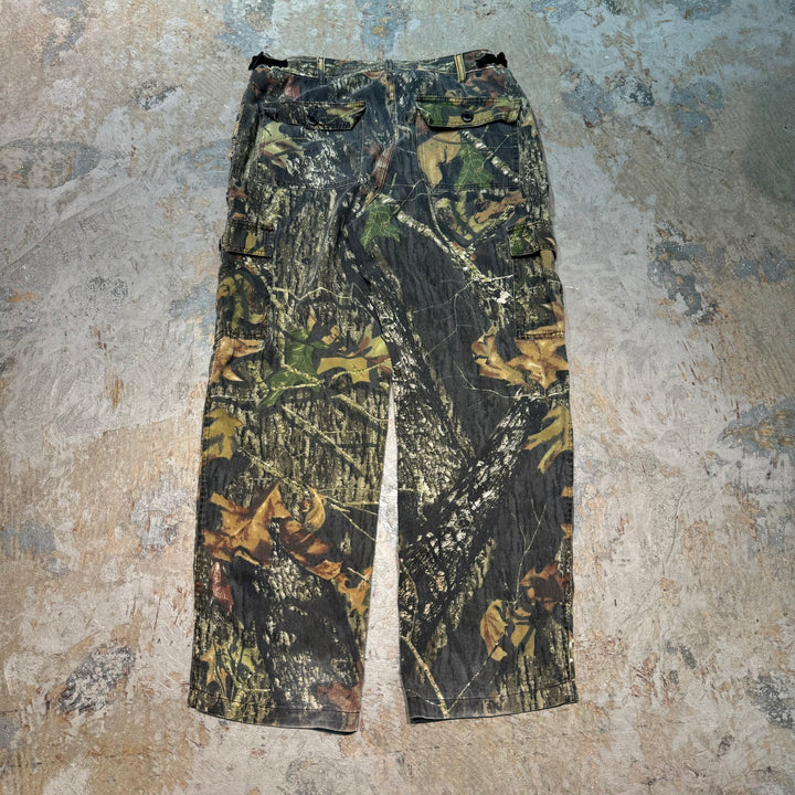 二手服裝苔蘚橡木/苔蘚橡木/真實的樹木迷彩貨物/ L
