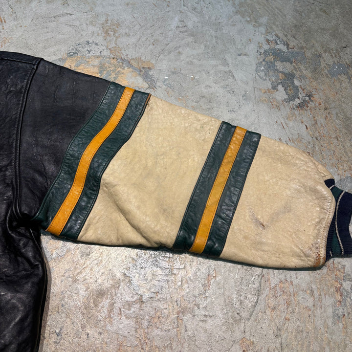 빈티지 avirex/ 가죽 악당 재킷/ 사이즈 m