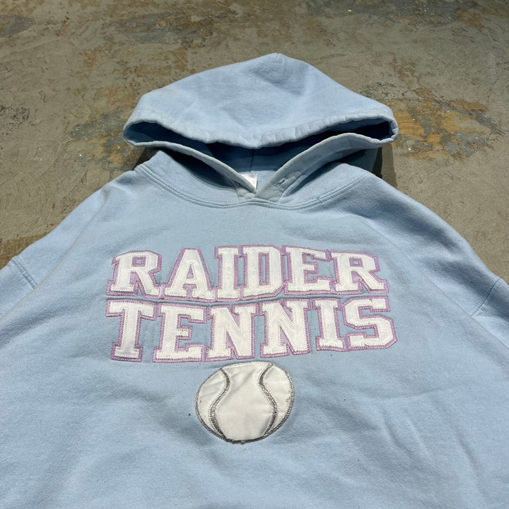 #4152 古着 Unknow/Pull over Parker/プルオーバーパーカー/RAIDER TENNIS/テニス/サイズM