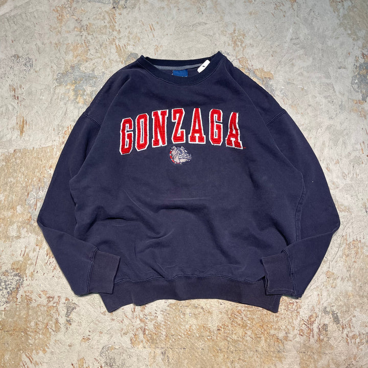 #4132 古着 Unknow/Crew Neck weat/クルーネックスウェット/GONZAGA/サイズXL