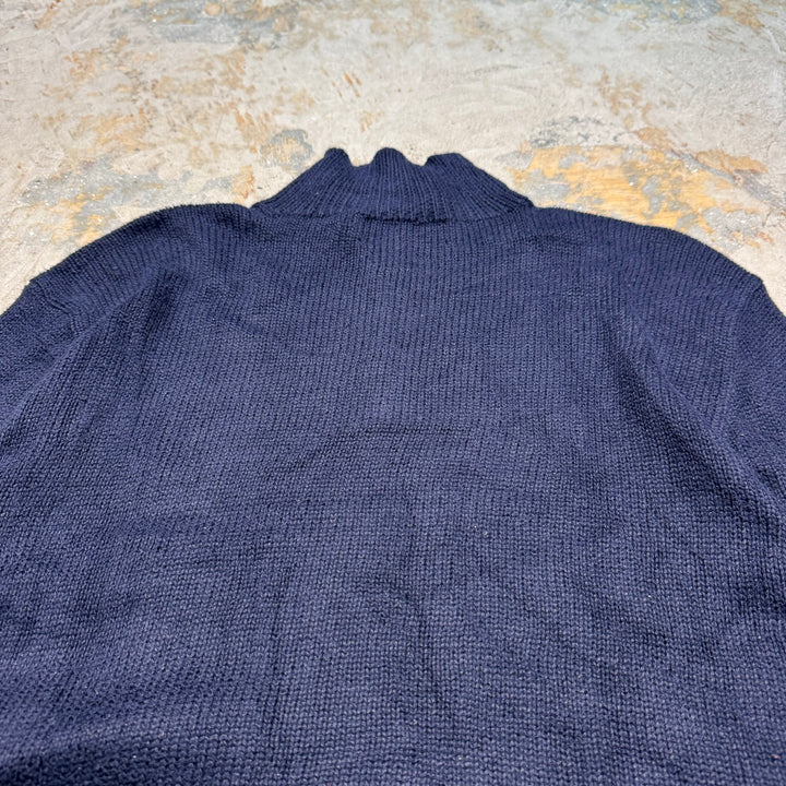 二手POLO by Ralph Lauren/ POLO by Ralph Lauren/半拉链针织毛衣/尺码L