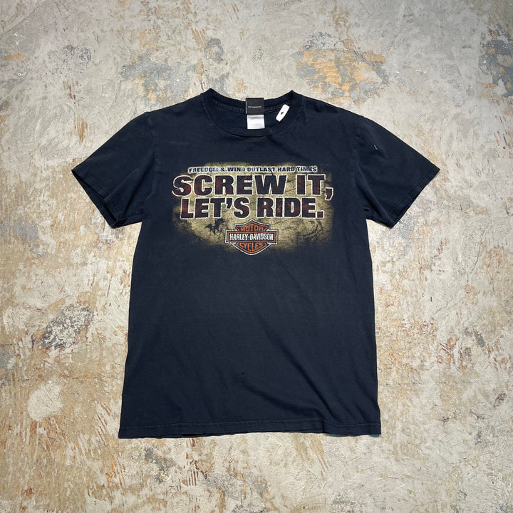 古着 Harley-Davidson/ハーレーダビッドソン/ミネソタ州ウィノナ/プリントTシャツ/サイズL相当