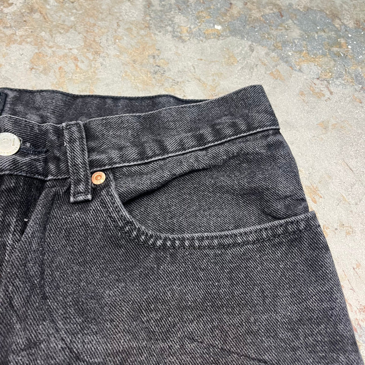 #4186 古着 Lee/リー/Black Denim Pants/ブラックデニムパンツ/サイズ32×32