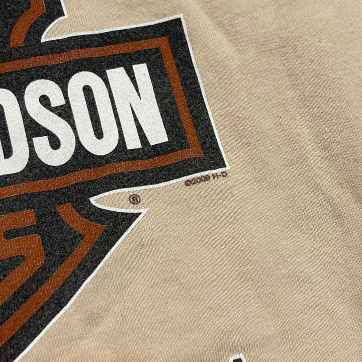 Used clothing Made in USA Harley-Davidson / Juneau Store, Alaska / Long T-shirt / Size M