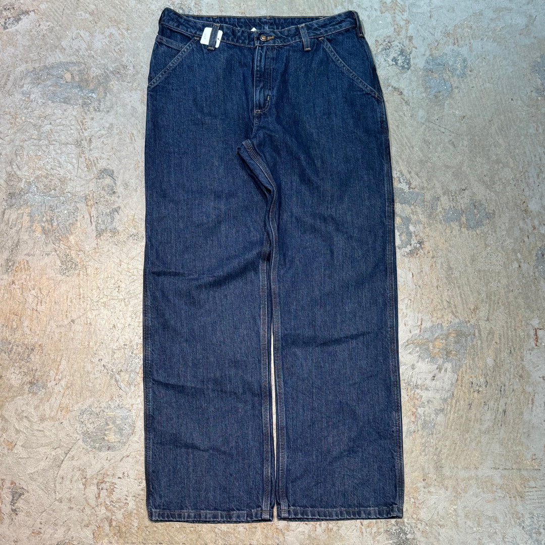 Used clothing Carhartt/ Carhartt/ Denim painter pants/ WOMENS/ Actual size 12x28