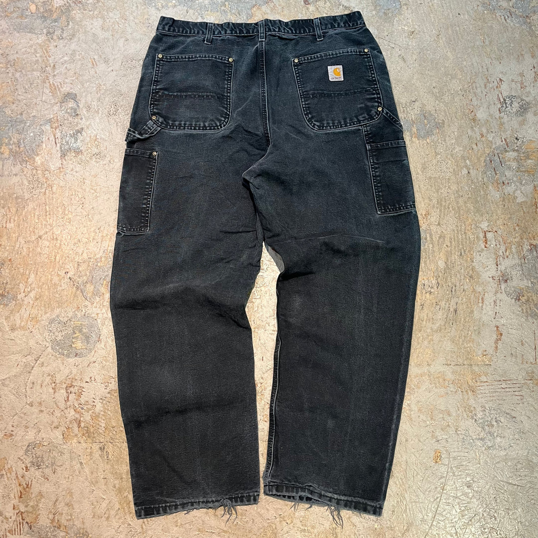 古着 Carhartt/カーハート Double-Knee Painter Pants/ダブルニー ペインターパンツ/ジーンズ/デニムパンツ/実寸サイズ35×29