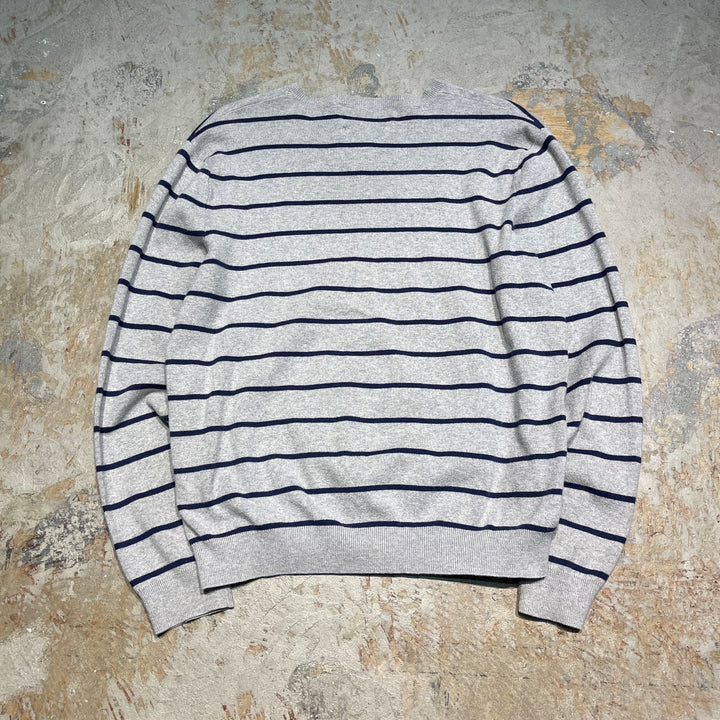 #3686古着/ラルフローレン/POLObyRalphLauren/コットンニット/Cottonknit/Vネック/サイズM
