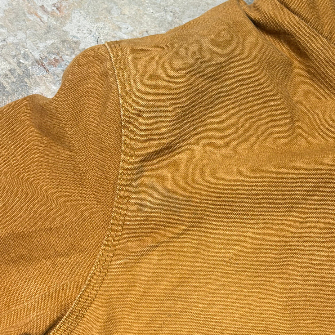 Used clothing carhartt/Active jacket/Duck fabric/Plain/Padded/Size L