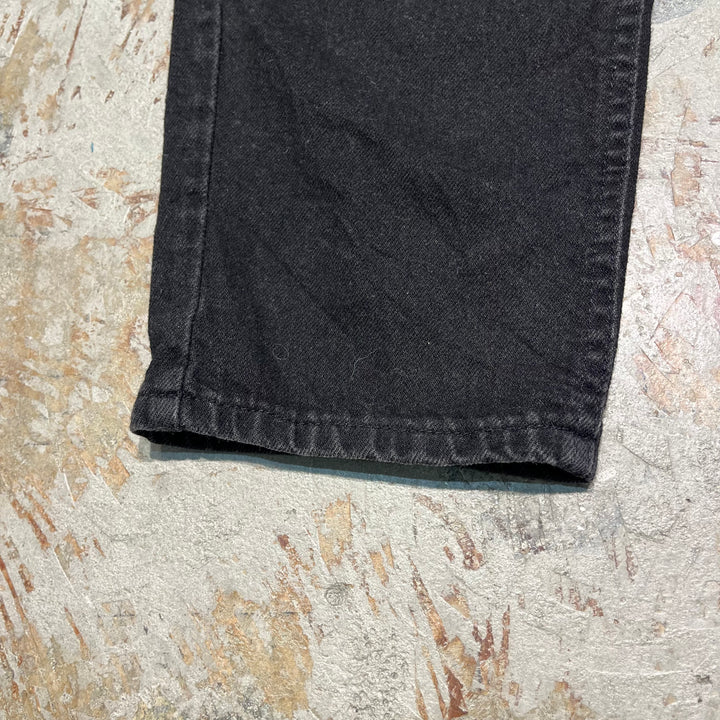 #4183 古着 Lee/リー/Black Denim Pants/ブラックデニムパンツ/サイズ14 MED