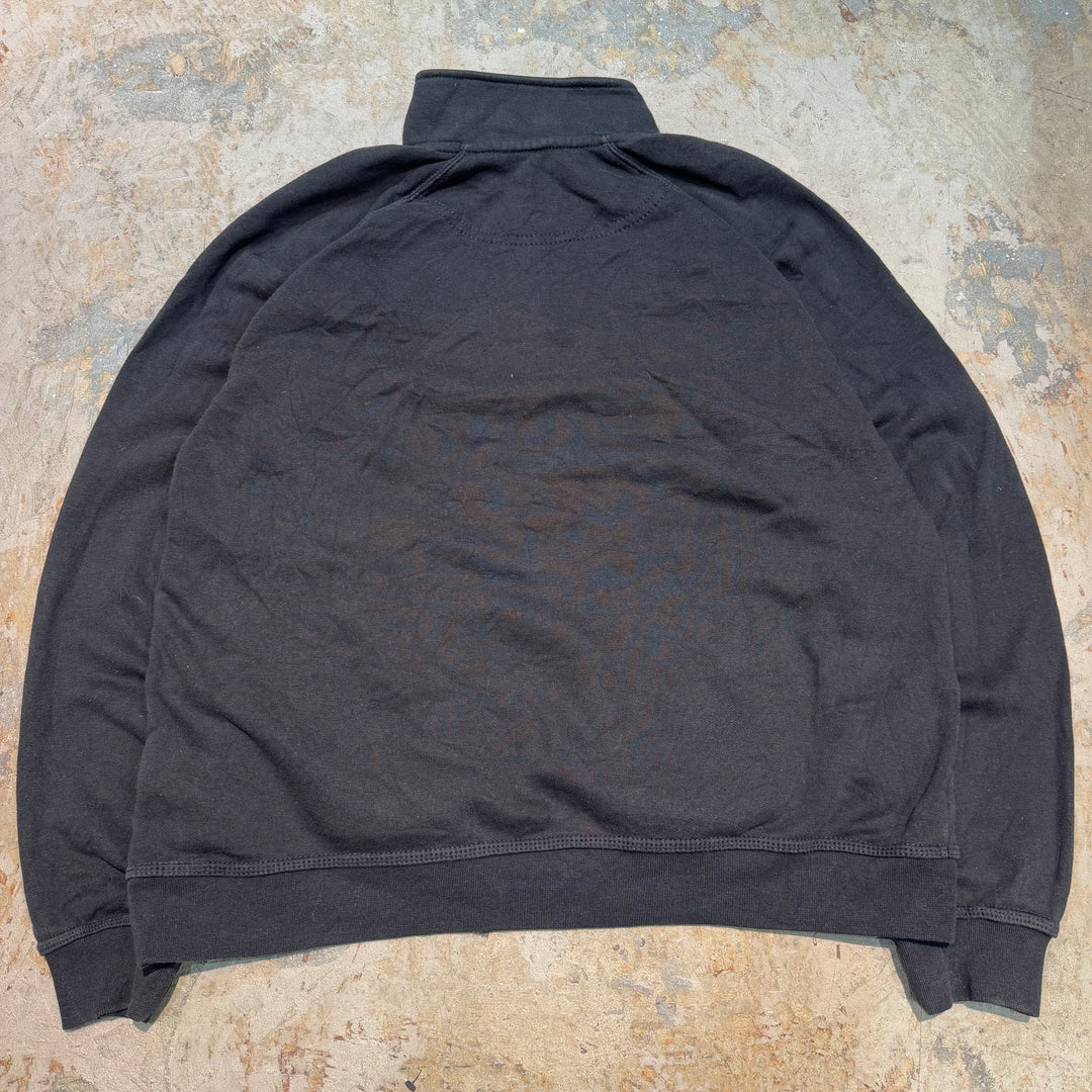 古着 carhartt/ カーハート/ ハーフジップスウェット/企業ロゴ/ サイズL