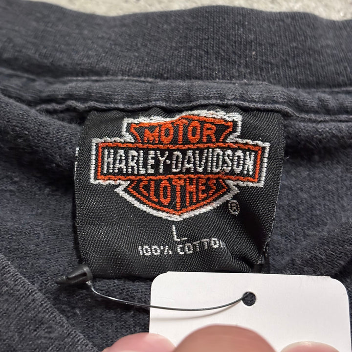古着 USA製 90's Harley-Davidson/ハーレーダビッドソン/ プリントTシャツ/ サイズL
