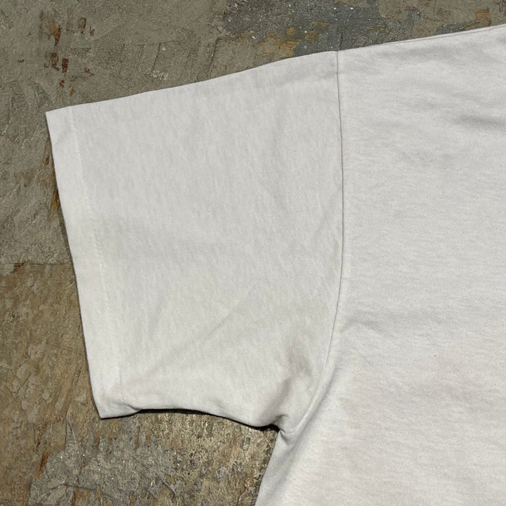 #4825 古着 90's Hanes/ヘインズ/プエルトリコ首都 サンジュアン/USA製/企業系/Tシャツ/ヴィンテージ/シングルステッチ/サイズL