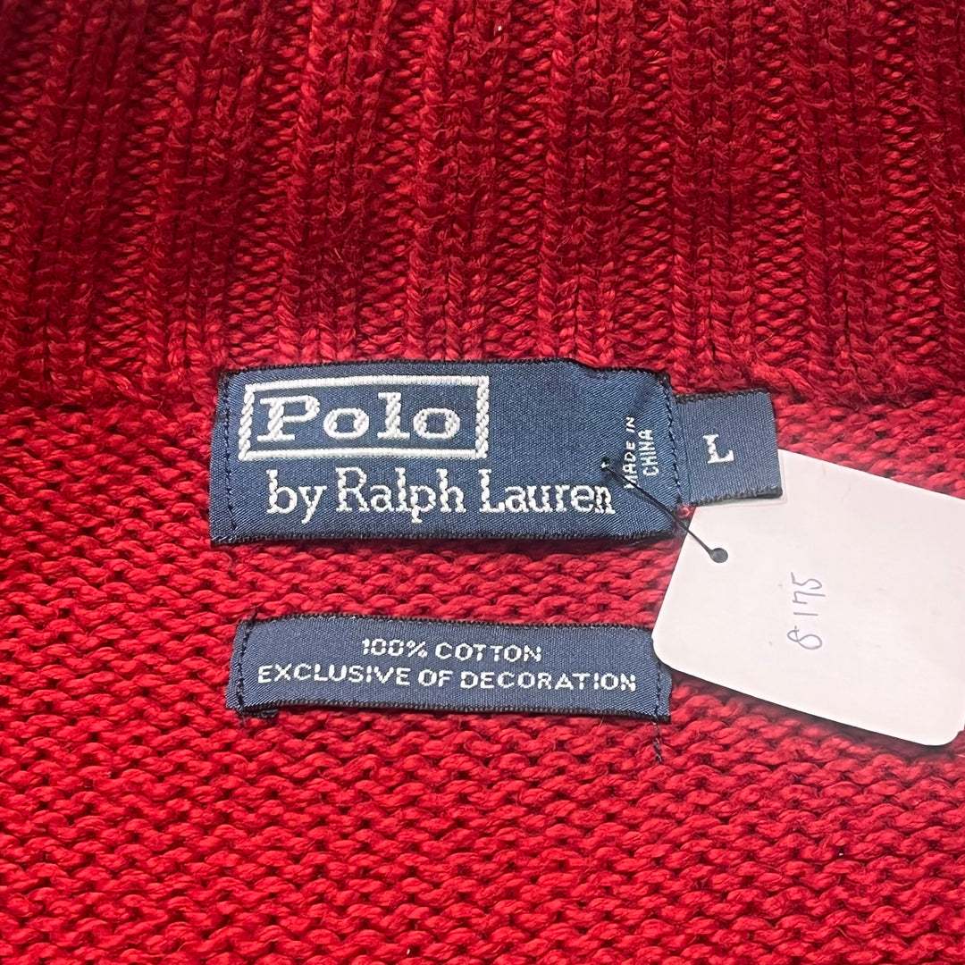 Ralph Lauren/ Polo By Ralph Lauren/ Half Zip 니트 스웨터/ 크기