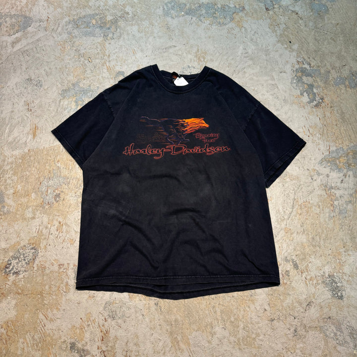 古着 USA製 Harley-Davidson/ハーレーダビッドソン/ プリントTシャツ/ サイズXL