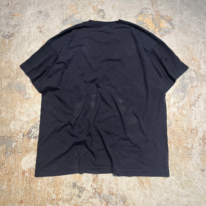 #4818 古着 アイスランド/BUNADARBANKI/island/企業系/ヴィンテージ/Tシャツ/シングルステッチ/サイズXL相当