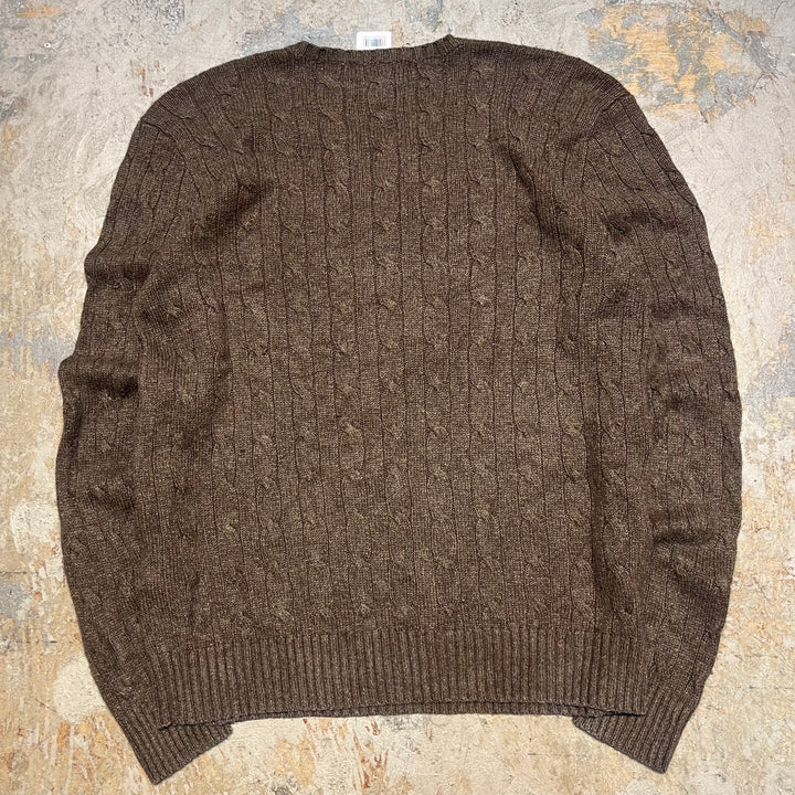 Ralph Lauren/ Polo Ralph Lauren/ Crew Neck Knit 스웨터/ 크기 L의 빈티지 폴로