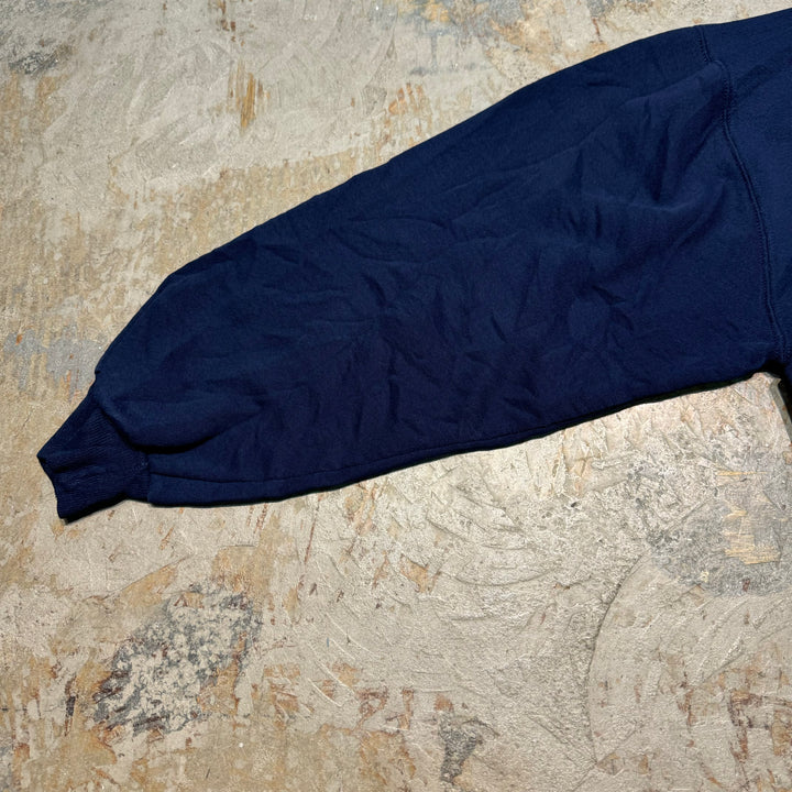 Used clothing Made in USA 80's~ RUSSELLATHLETIC/Russell Athletic/Crew neck blank wet/Plain/Size XL