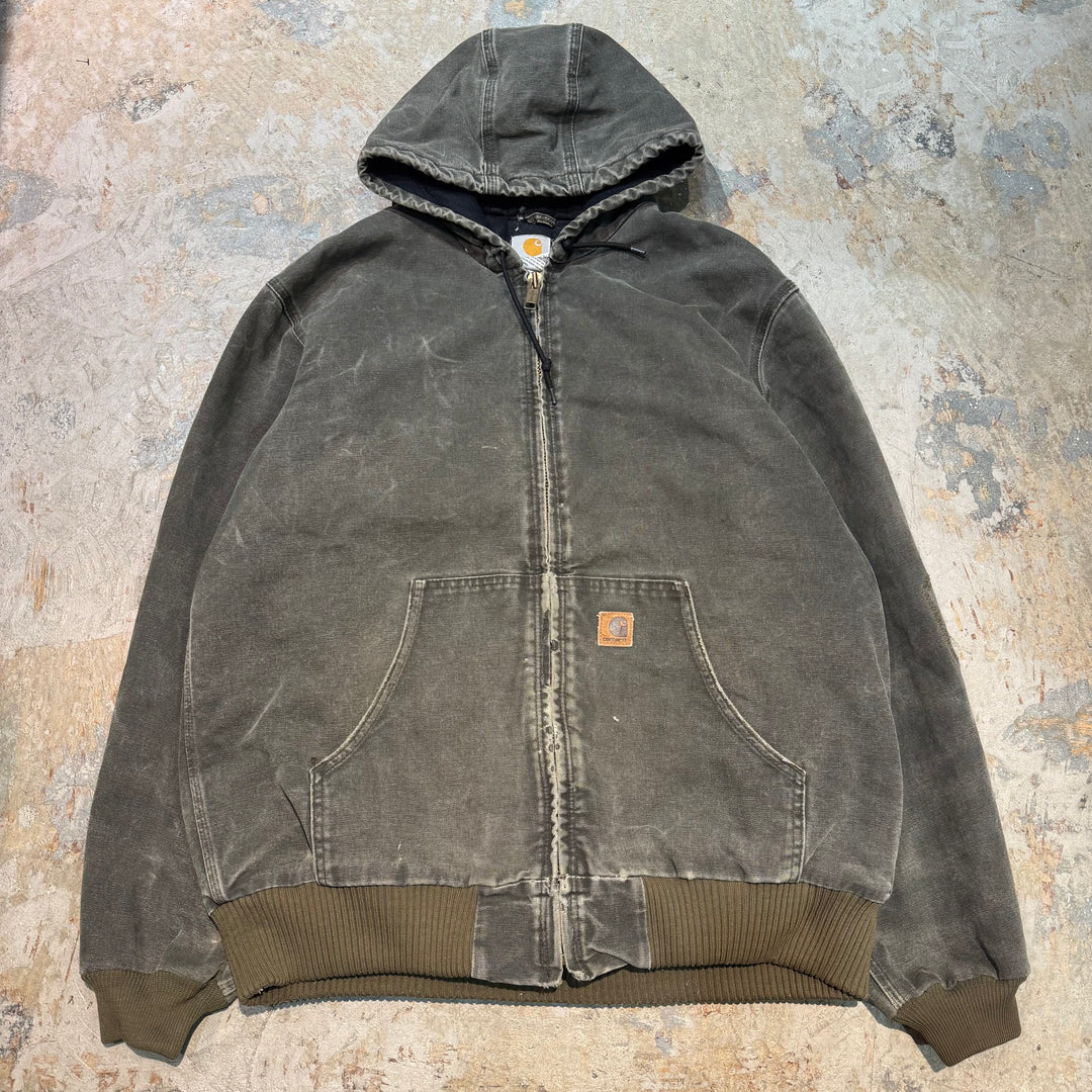 古着 carhartt/ カーハート/ アクティブジャケット/ 裏地キルティング/ サイズL
