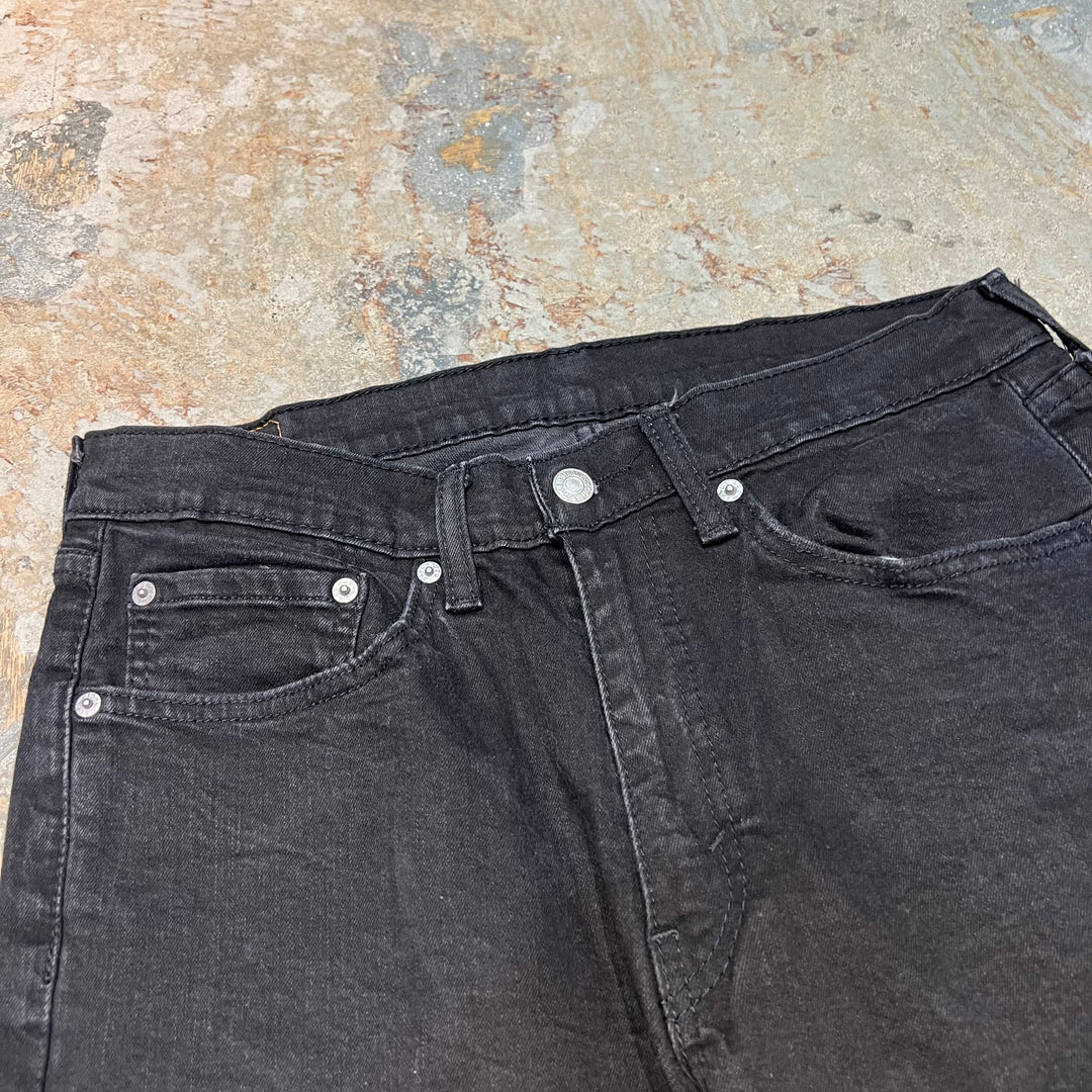 #4751 Used clothing Levi's/Black Denim Pants/514/Size 34×34