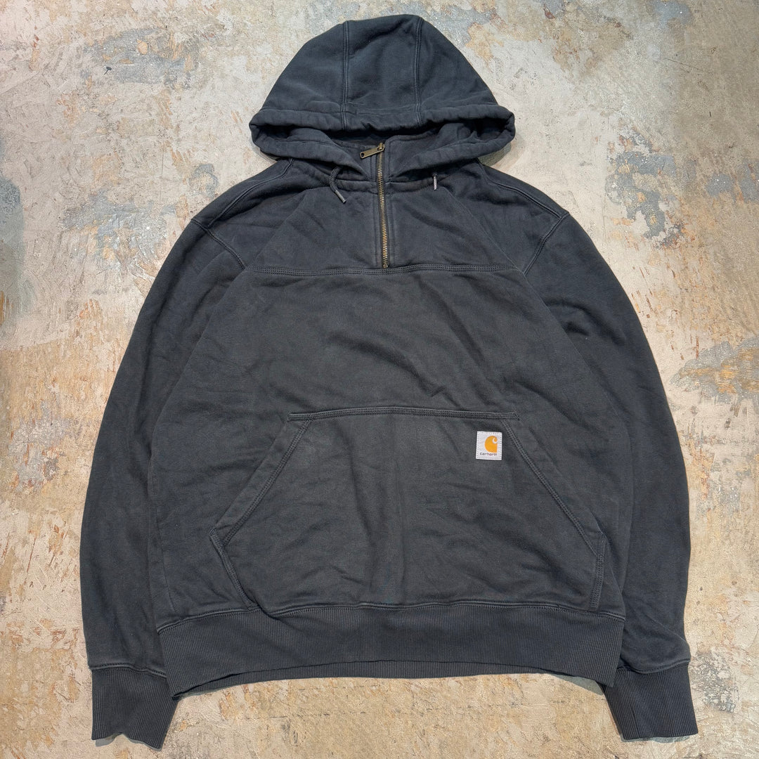 古着 carhartt/カーハート/ハーフジップスウェット/サイズL