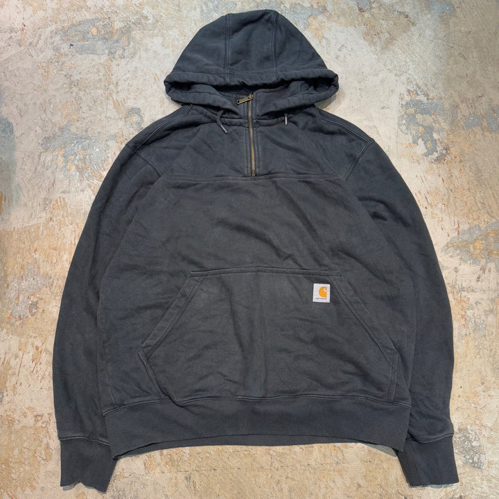古着 carhartt/カーハート/ハーフジップスウェット/サイズL