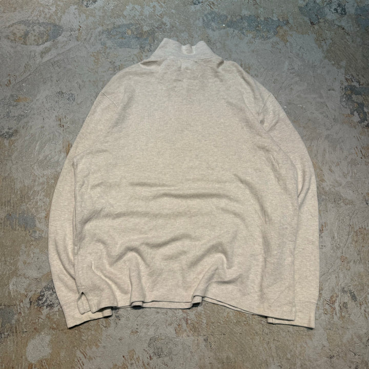 旧衣POLO by Ralph Lauren/ POLO拉尔夫劳伦/半拉链针织毛衣/尺码XL