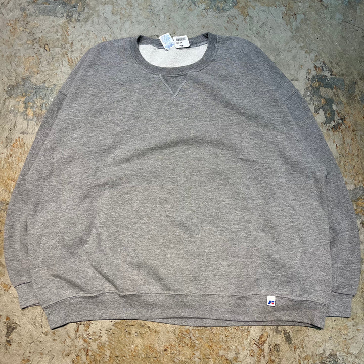 중고 의류 Russell / Russell / Blank Crew Neck Sweatshirt / Plain / Size XXL