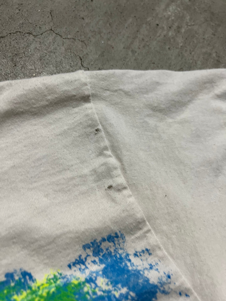 #MA62 古着 USA製 89's~ ヘインズ/ニュー・キッズ・オン・ザ・ブロック/ヴィンテージ シングルステッチ プリント Tシャツ/サイズS