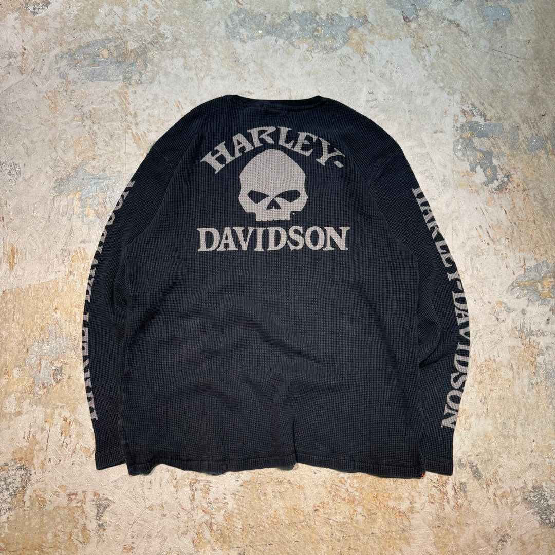 중고 의류 Harley-Davidson/Harley Davidson/Henley Neck Thermal/Size l