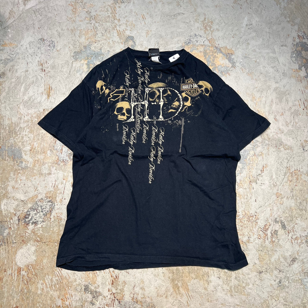 Used clothing Harley-Davidson / Dallas, Texas Store / Printed T-shirt / Size 2XL