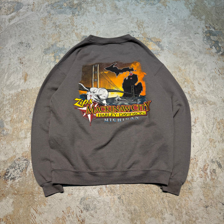 Used clothing HARLEY-DAVIDSON/ Harley Davidson/ Crew neck sweatshirt/Size M