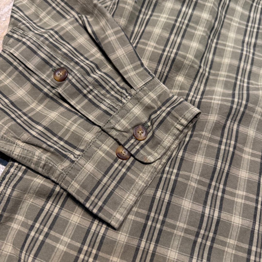 Used clothing carhartt/Carhartt/Long sleeve shirt/Checked pattern/Size XL