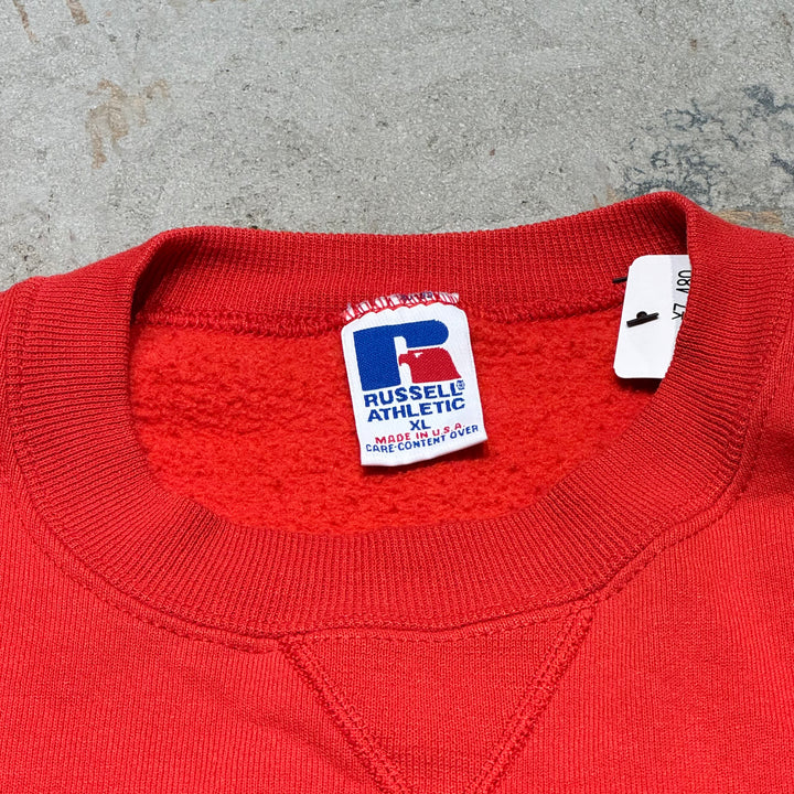 旧衣服90's /USA制造/ RUSSELL / RUSSELL /旧金山49ers / NFL/ crunexwet /尺寸XL