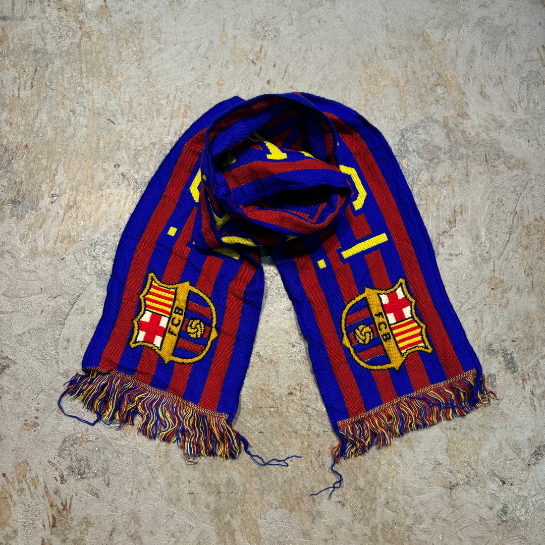 Used clothing soccer scarf /BARCELONA FC / Barcelona / Premier League
