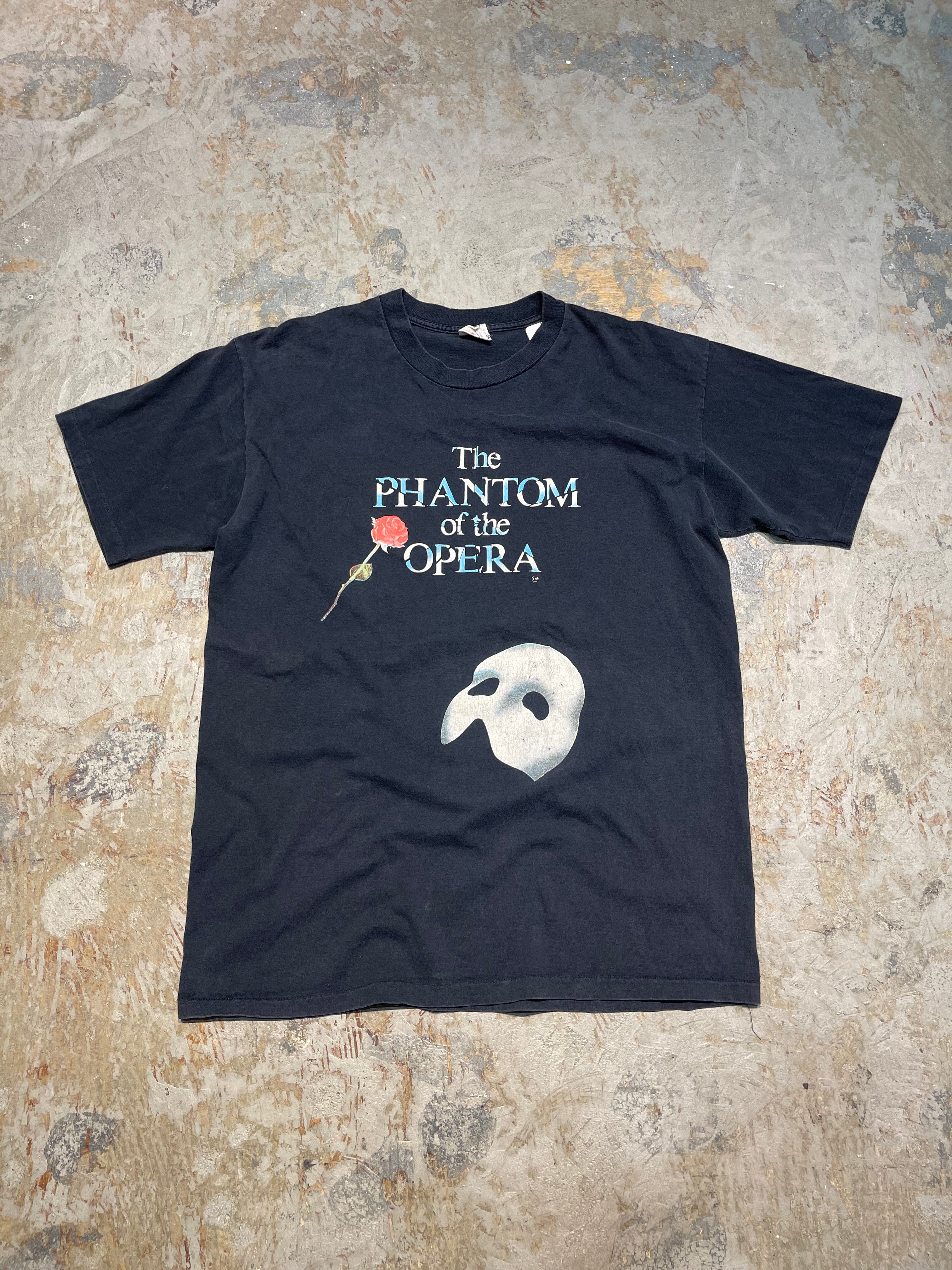 90s オペラ座の怪人ヴィンテージTシャツ XL MA172 古着 USA製 90's オペラ座の怪人/ヴィンテージ シングルステッチ