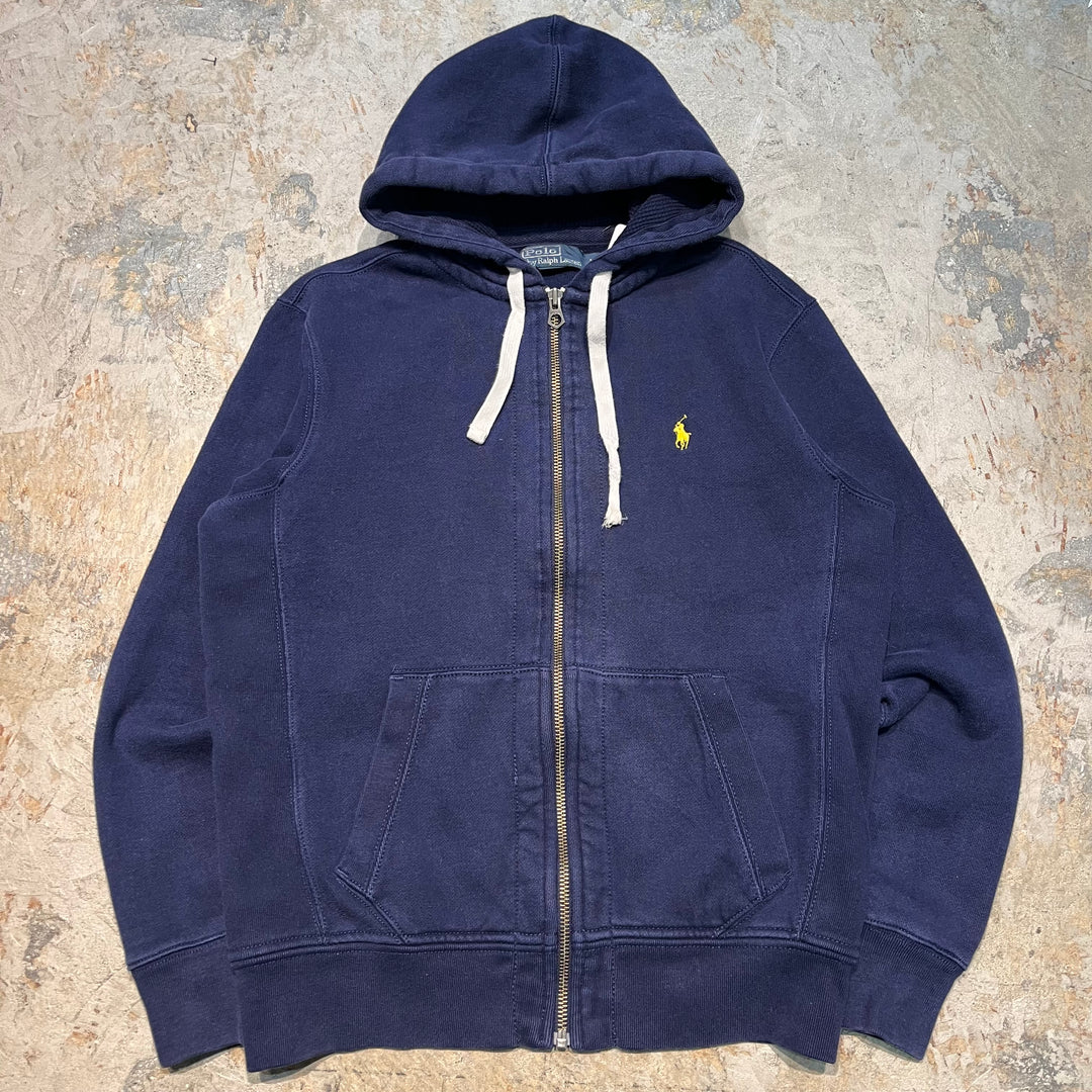 古着 90's POLO by Ralph Lauren/ ポロラルフローレン/ジップアップパーカー/ダブルフェイス/サイズM