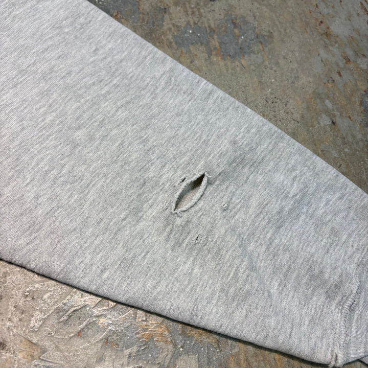 미국 80 년대 챔피언/챔피언/리버스 직조/승무원 넥 스웨트 셔츠/워밍업/트리코 태그/미시간 주립 대학/대학 인쇄/크기 L에서 만든 중고 의류