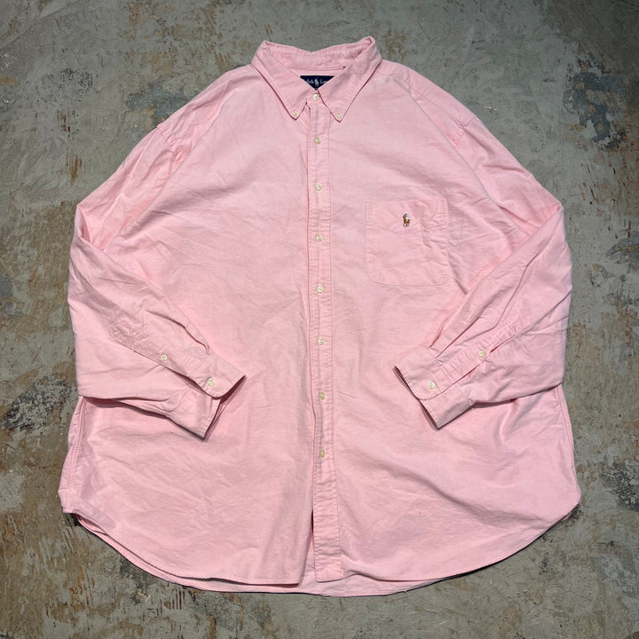 #4387 Used clothing Ralph Lauren/Long Sleeve Button Down Shirt/BLAKE/Blake/Size 3X