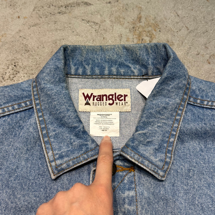 古着 Wrangler/ ラングラー/ デニムジャケット/ Gジャン/ サイズL