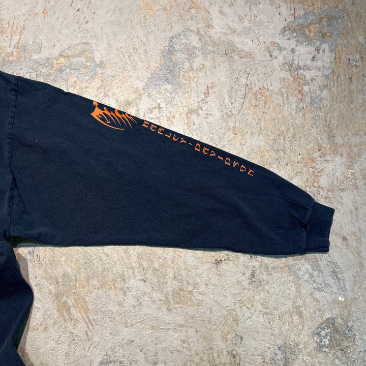 Used clothing Made in USA Harley-Davidson Boston Massachusetts Long-sleeved T-shirt Size XXL