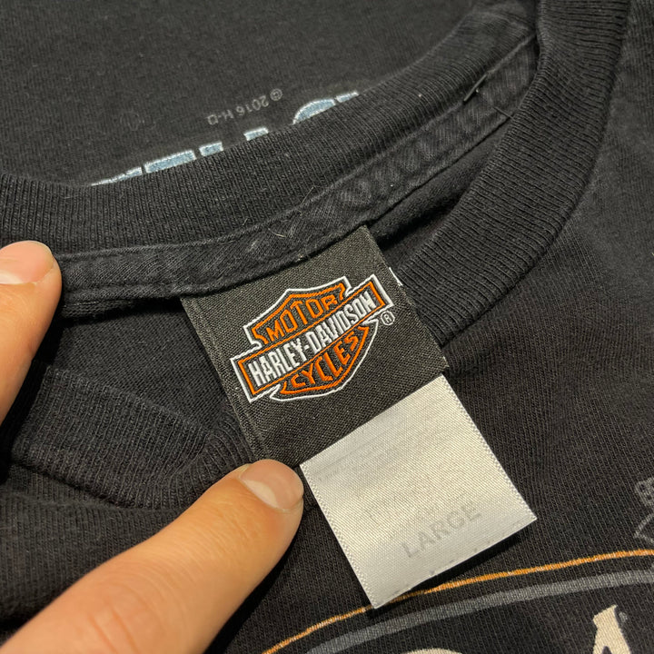 古着 USA製 Harley-Davidson/ハーレーダビッドソン/ プリントTシャツ/ サイズL