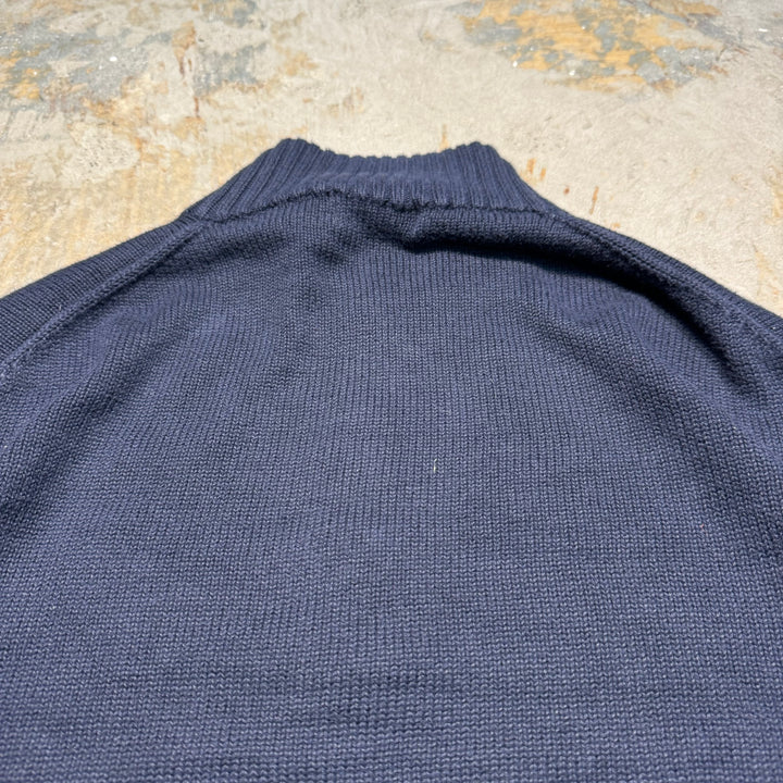 旧衣POLO by Ralph Lauren/ POLO拉尔夫劳伦/半拉链针织毛衣/尺寸M